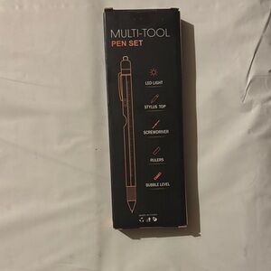 Multi-Tool Pen Set with LED Light